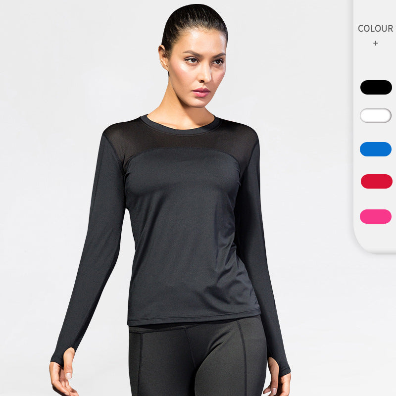 Women's Tight PRO Fitness Running Yoga Sports T-shirt
