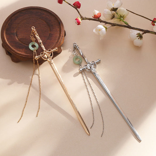 Ancient-style Hairpin Fashionable And Sword Hair Clip For Women Chinese Style