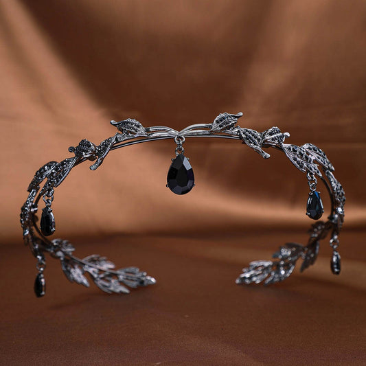 Womens Rhinestone Crown Hair Accessory