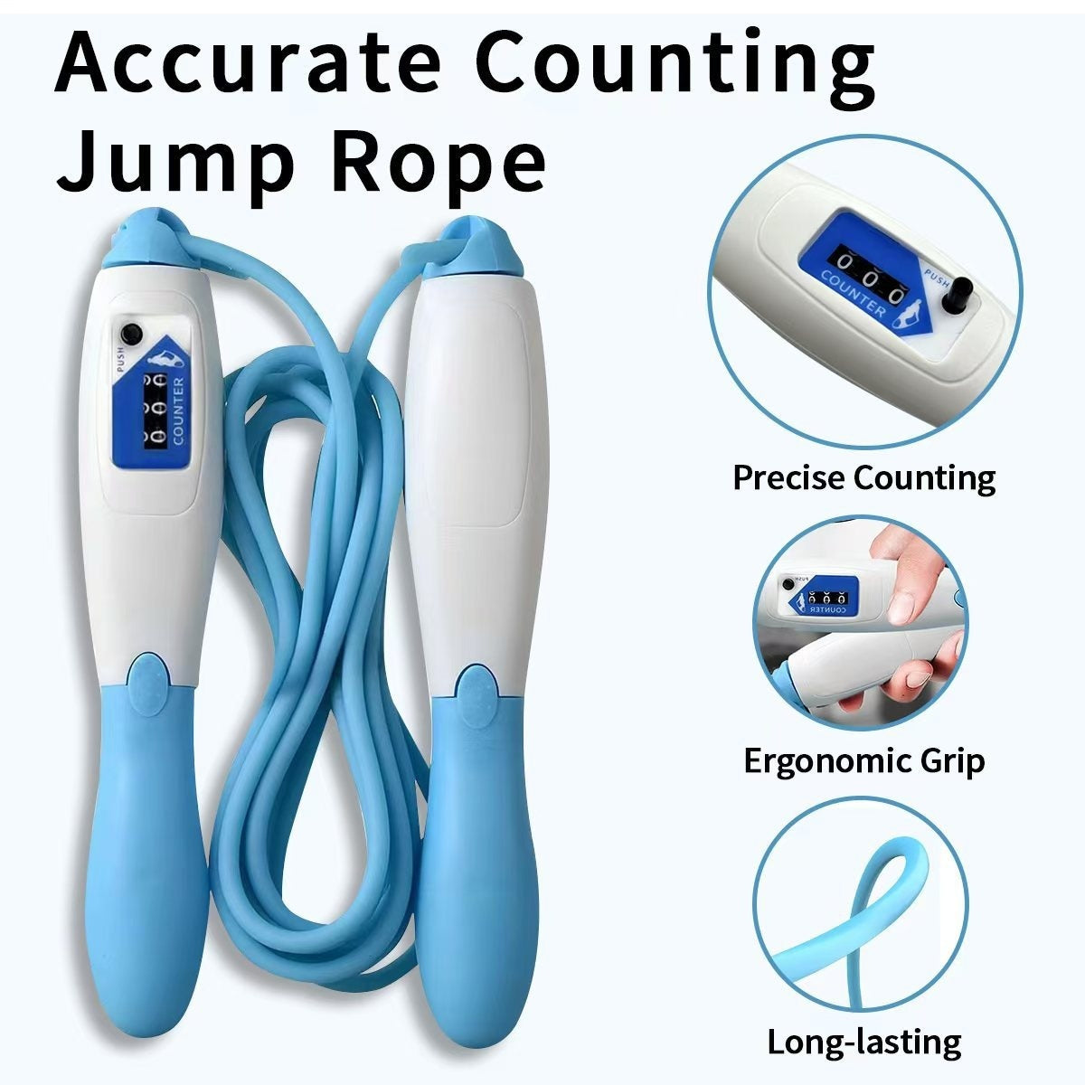 Fitness Shaping Counting Steel Wire For Middle School  Rope