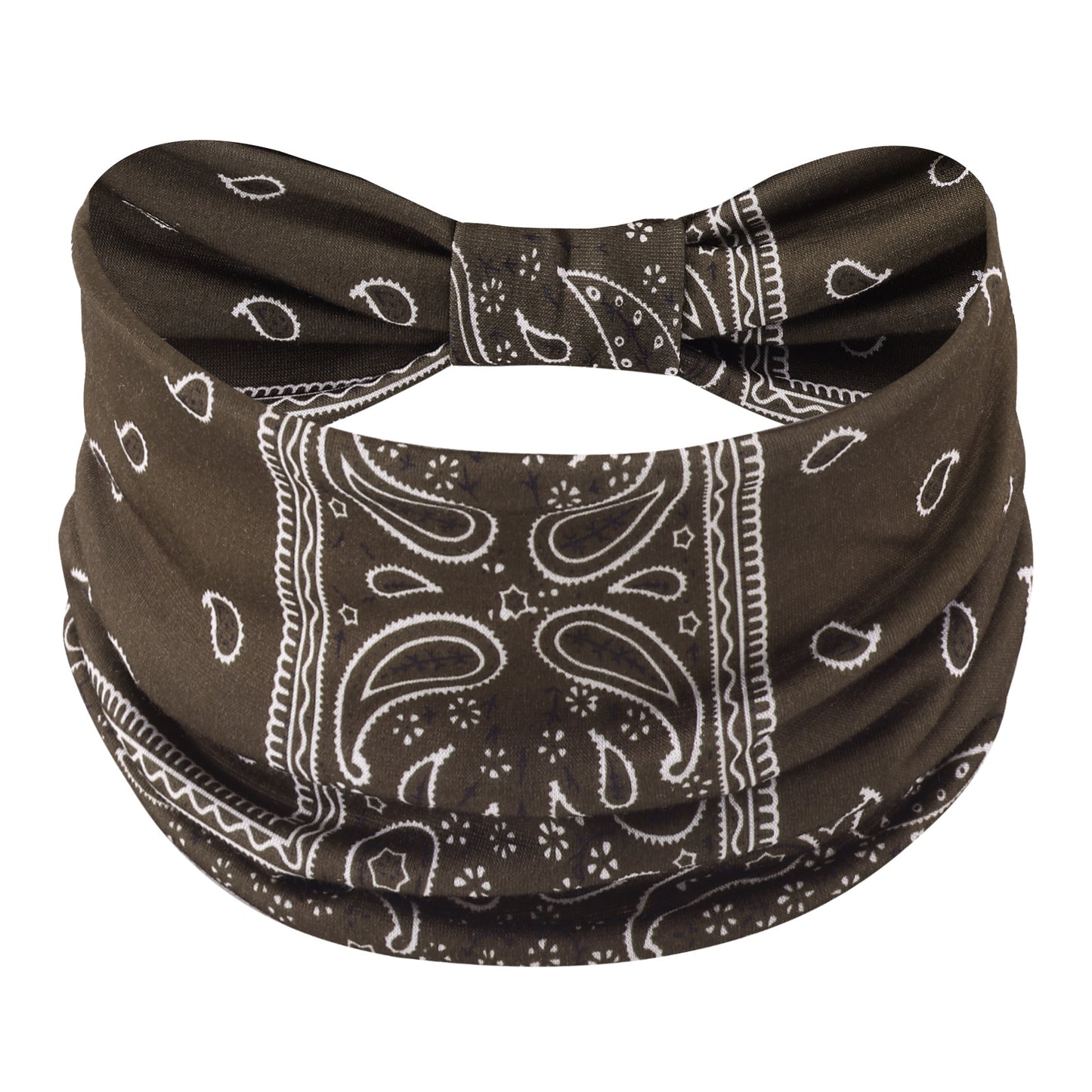 Yoga Sweat-Absorbing Hair Band Printed Stretchy Sports Headband