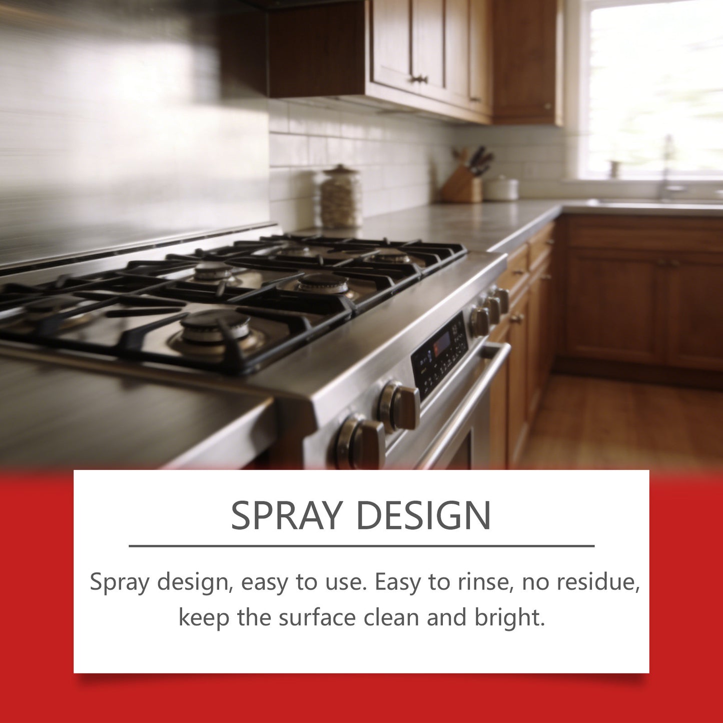 Kitchen Stove Range Hood Stubborn Oil Stain Cleaner