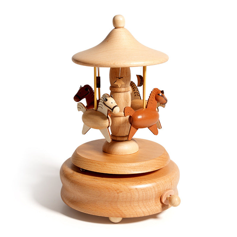 Wooden Creative Music Box For Home Decor