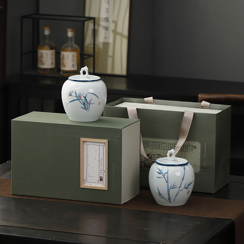 New Chinese-style Tea Caddy Empty Gift Box
