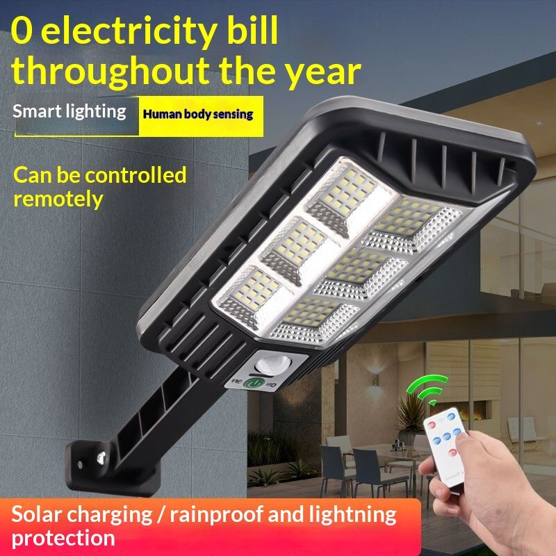 Outdoor Courtyard Smart Human-sensing LED Streetlight