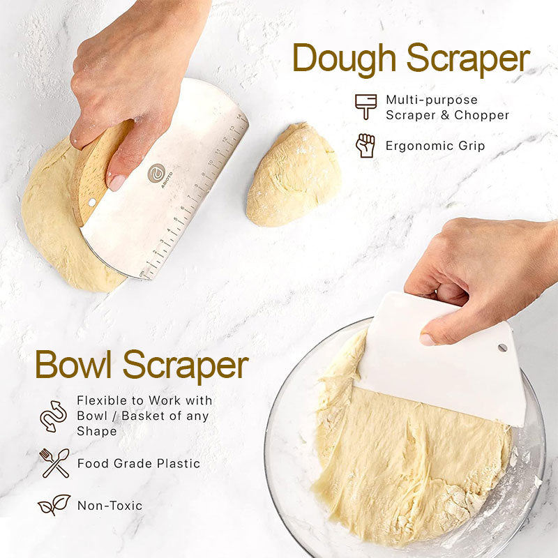 Bread Fermentation Basket, Sourdough Proofing Basket & Bread Baking Tool For Home Kitchen