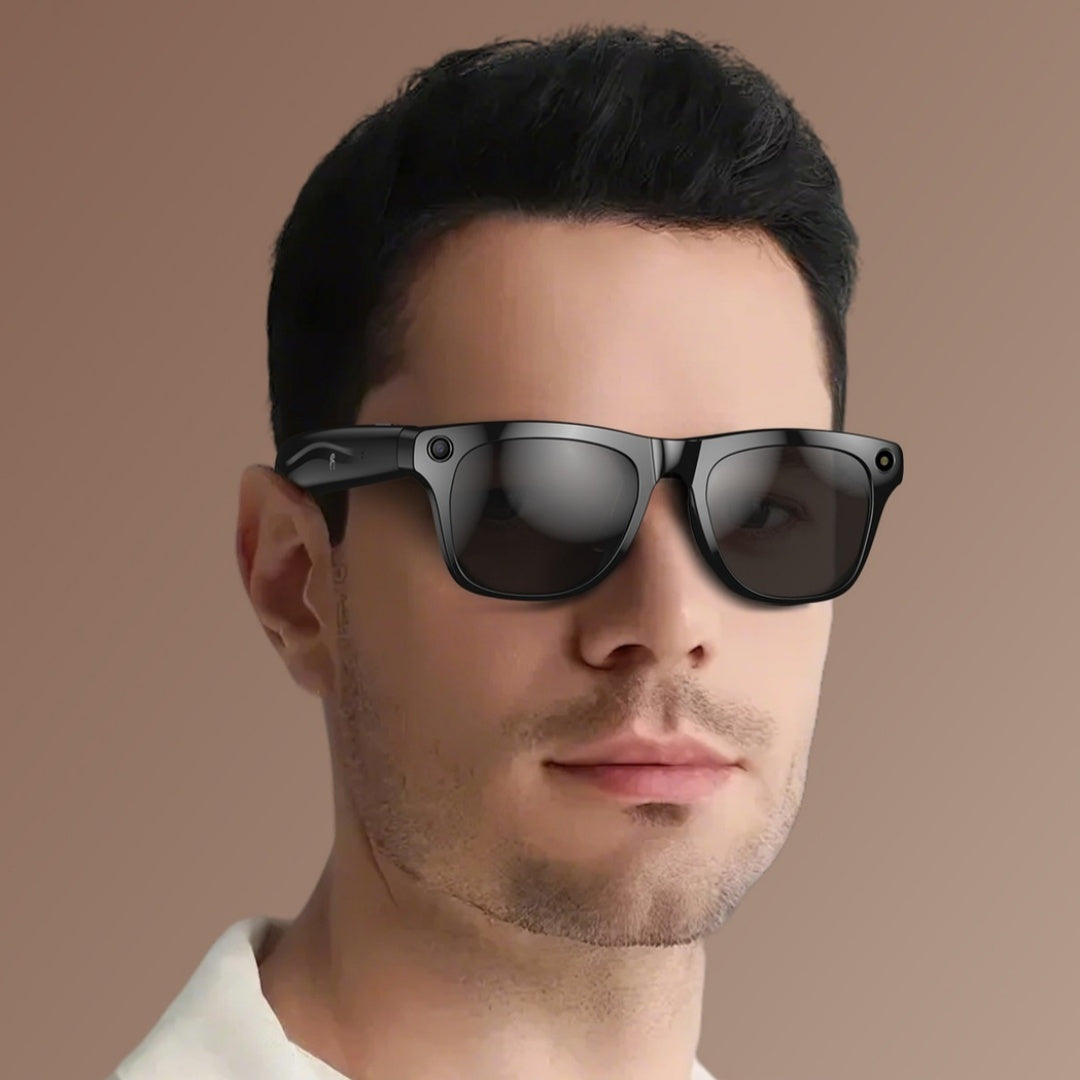 AI Smart Glasses Strap Camera Photo Translation Recognition Bluetooth