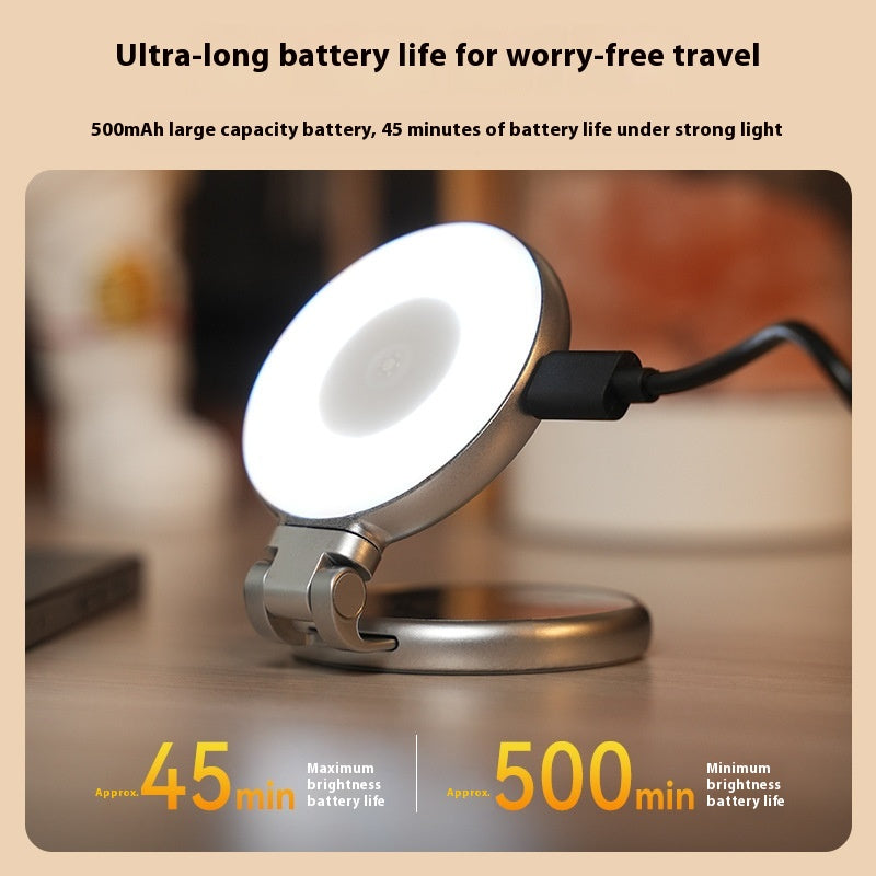 Mini Mobile Phone Magnetic Suction Beauty Fill Light