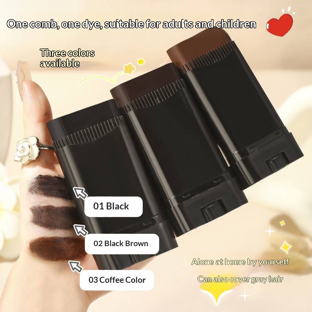 Black Hair Disposable Hair Dye Pen For Hair Styling Rods