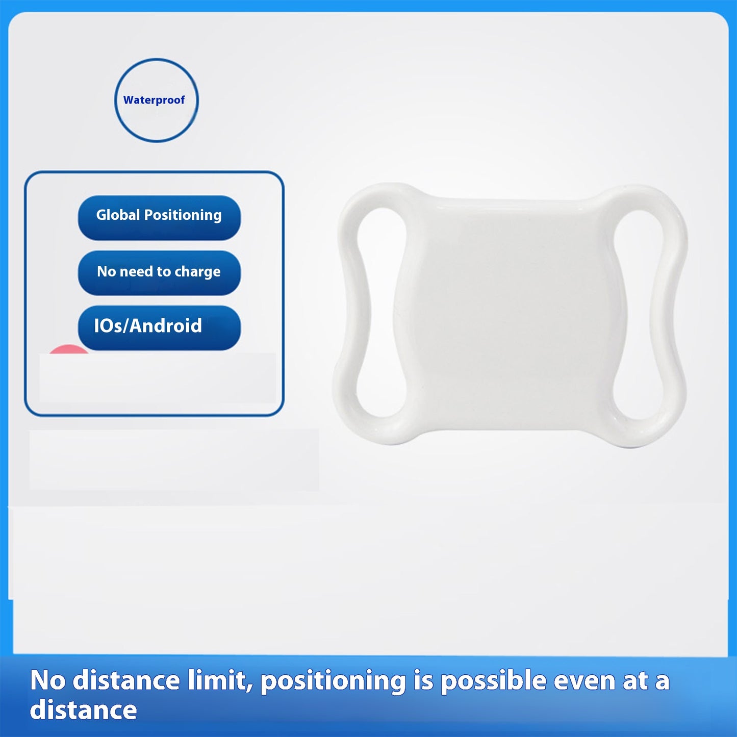 Smart Pet Locator Material ABS Bluetooth
