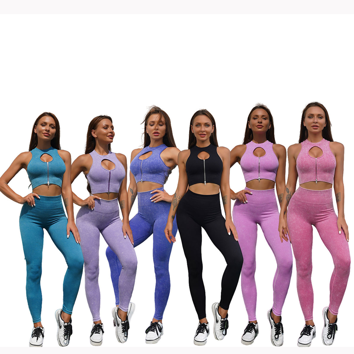 Women's Seamless Yoga Fitness Suit