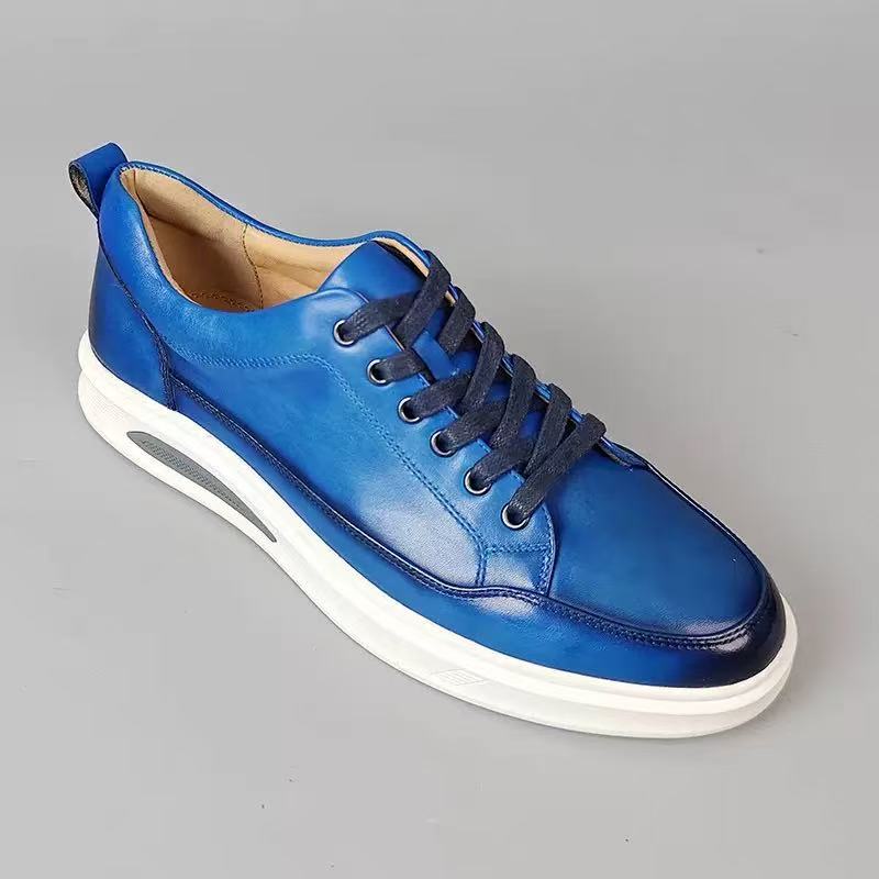 New Korean-style Versatile Mens Shoes Sports Leather Shoes