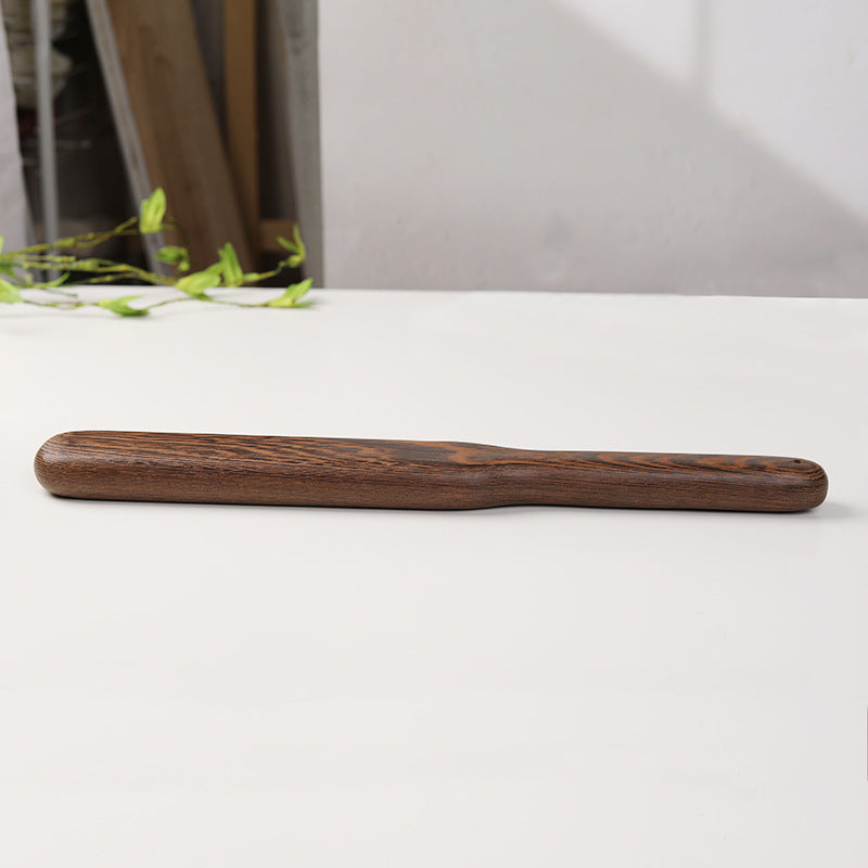 Door Frame Relaxing Muscles And Beating Back Pain Massage Hammer Back Beating