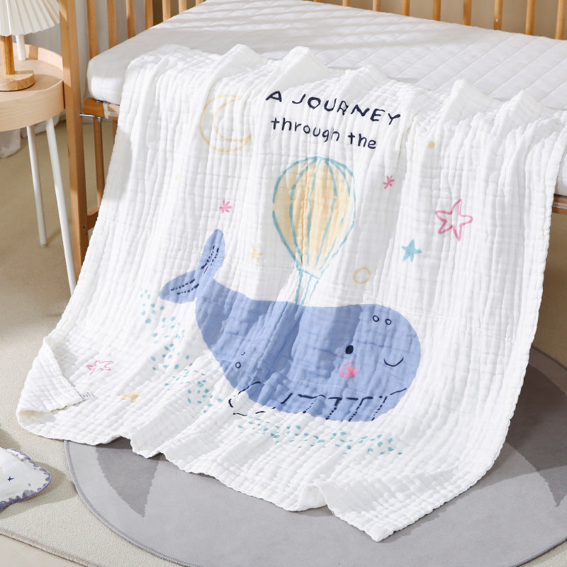 Baby And Infant Products Pure Cotton Six-Layer Gauze Bath Towel