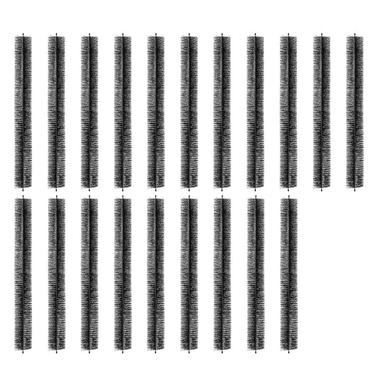 Gutter Brush, 60 Feet Total Length 4.33 Inch Diameter Gutter Cleaning Tools, Ground-Level Gutter Brush Leaf Guard For 5 Inch Gutters, Easily Clear Roof Leaves And Debris, 20 Pack