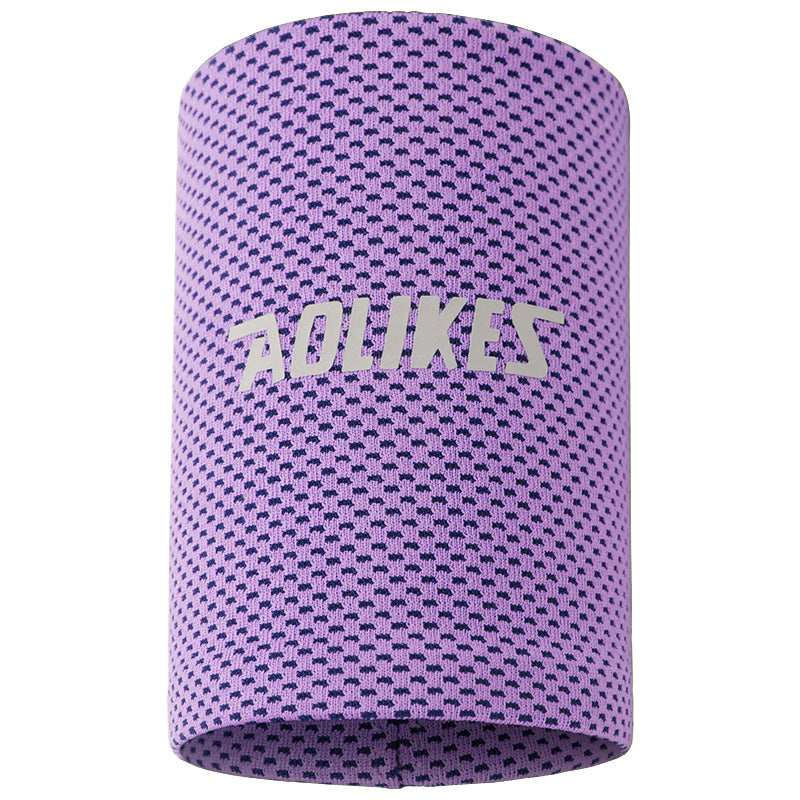Wrist Brace Support Breathable Ice Cooling Tennis Wristband Wrap Sport Sweatband For Gym Yoga Volleyball Hand Sweat Band