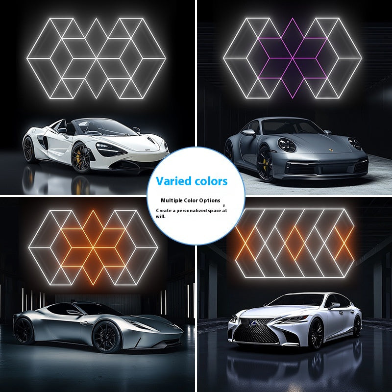 Honeycomb Car Beauty Led Station Light