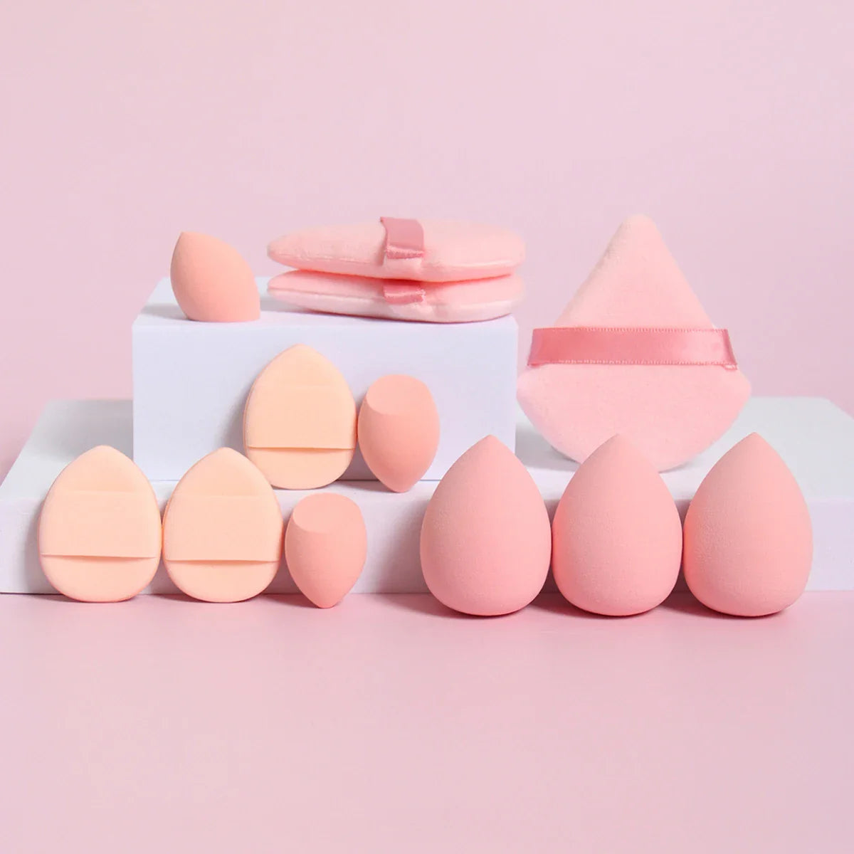 12-piece Makeup Sponge Puff Set