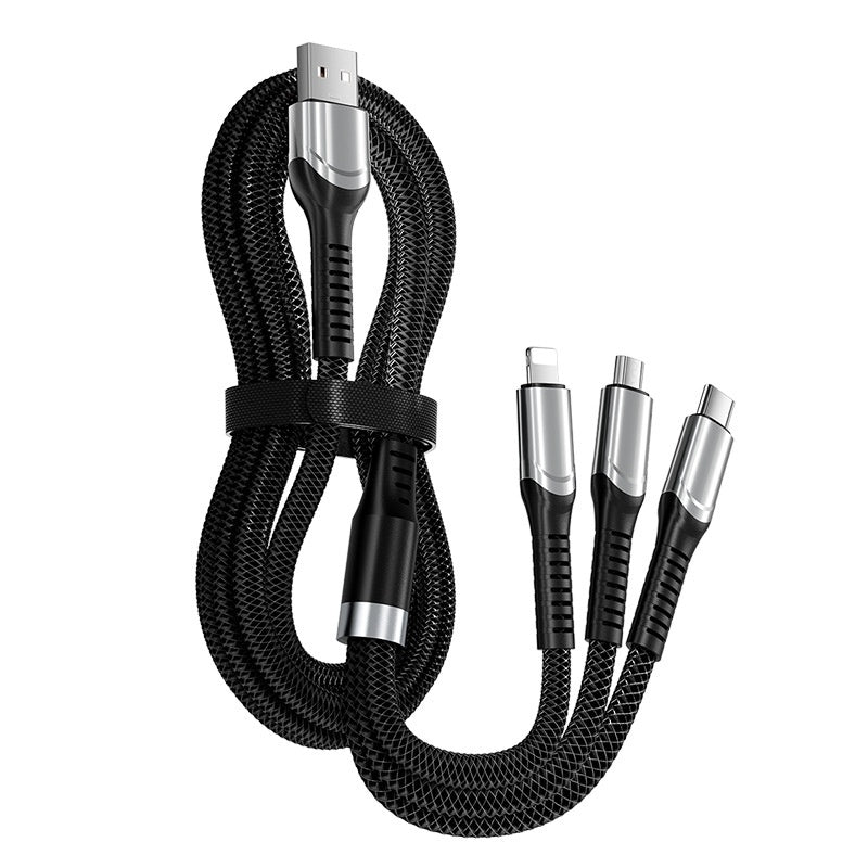 Business High-end 240W Super Fast Charging One-to-three Charging Cable