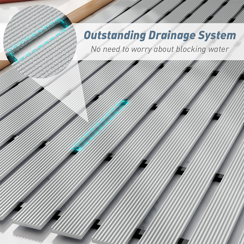 Simple Home Waterproof And Drop-Resistant Bathroom Floor Mat