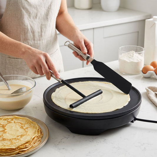 Pancake Turner + Spatula, 2-Piece Set, Kitchen Tools For Turning, Lifting, And Spreading In Pans And On Baking Sheets—Hand Tools