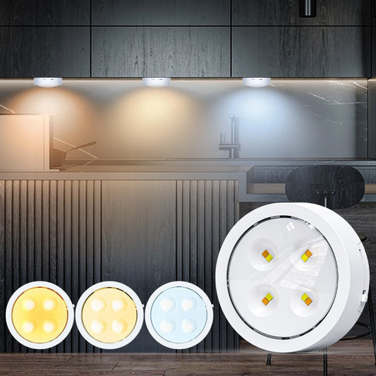 Color-Adjustable RGB Wardrobe Charging Remote-Controlled Night Light