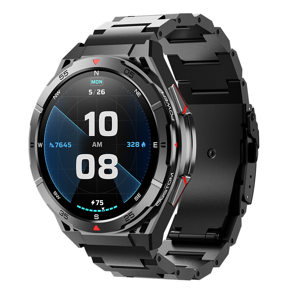 Blood Oxygen Pressure Compass Fitness Tracker
