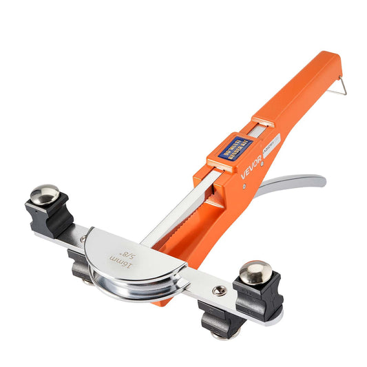 Tubing Bender Kit, 1/4 To 7/8 Inch, Compact Ratcheting Tube Pipe Bender, Ratchet Hand Bending Tool, With 7 Aluminium Alloy Dies, HVAC Tools, For Copper Aluminum HVAC Refrigeration Maintenance