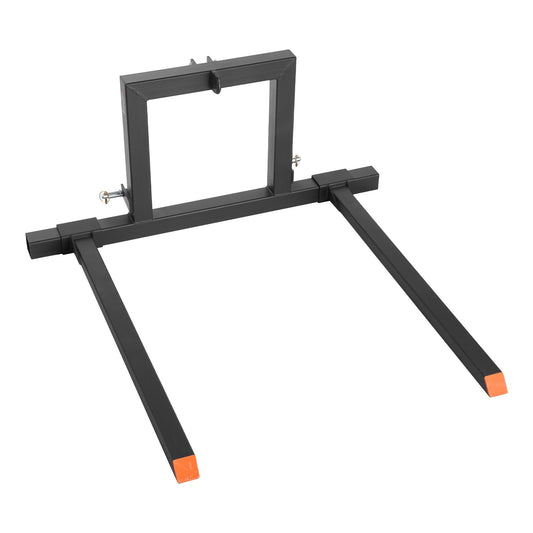 Palettengabel 680 K 3-Punkt-Gabelträger Zum Anklemmen 1280mm Gesamtlänge Gabelzinken Mit 735-1170 Mmeinstellbarer Gabelbreite