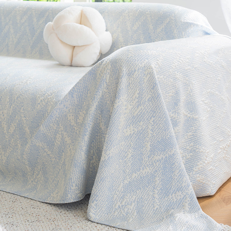 Cooling Ice-Silk Sofa Cover Summer Sofa Slipcover