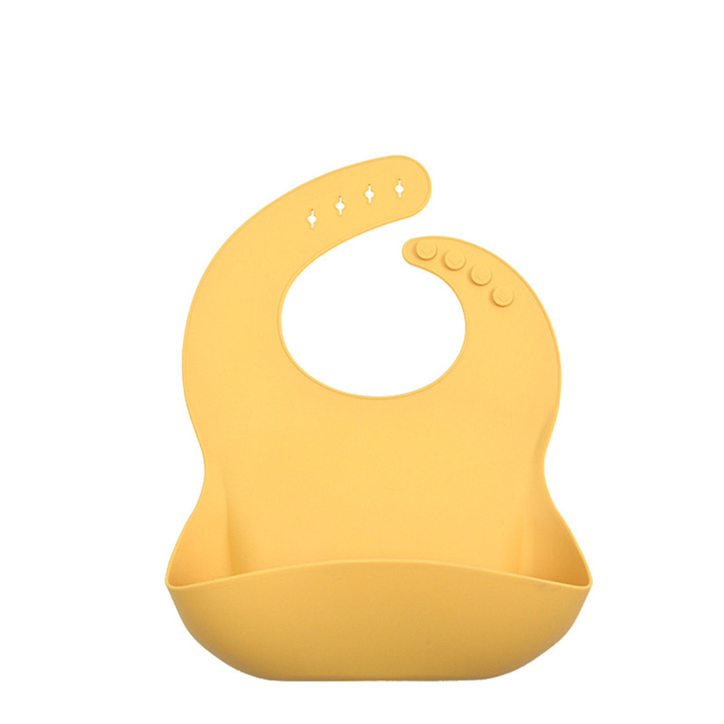 Soft Silicone Baby Bibs - Waterproof, Adjustable & BPA-Free For Infants & Toddlers 10-72 Months, Unisex Feeding Essentials In 7 Colors