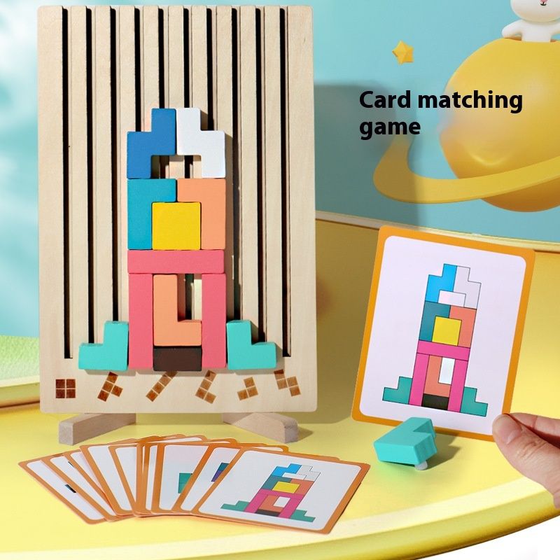 Multifunctional Tetris Wooden Children's Toys