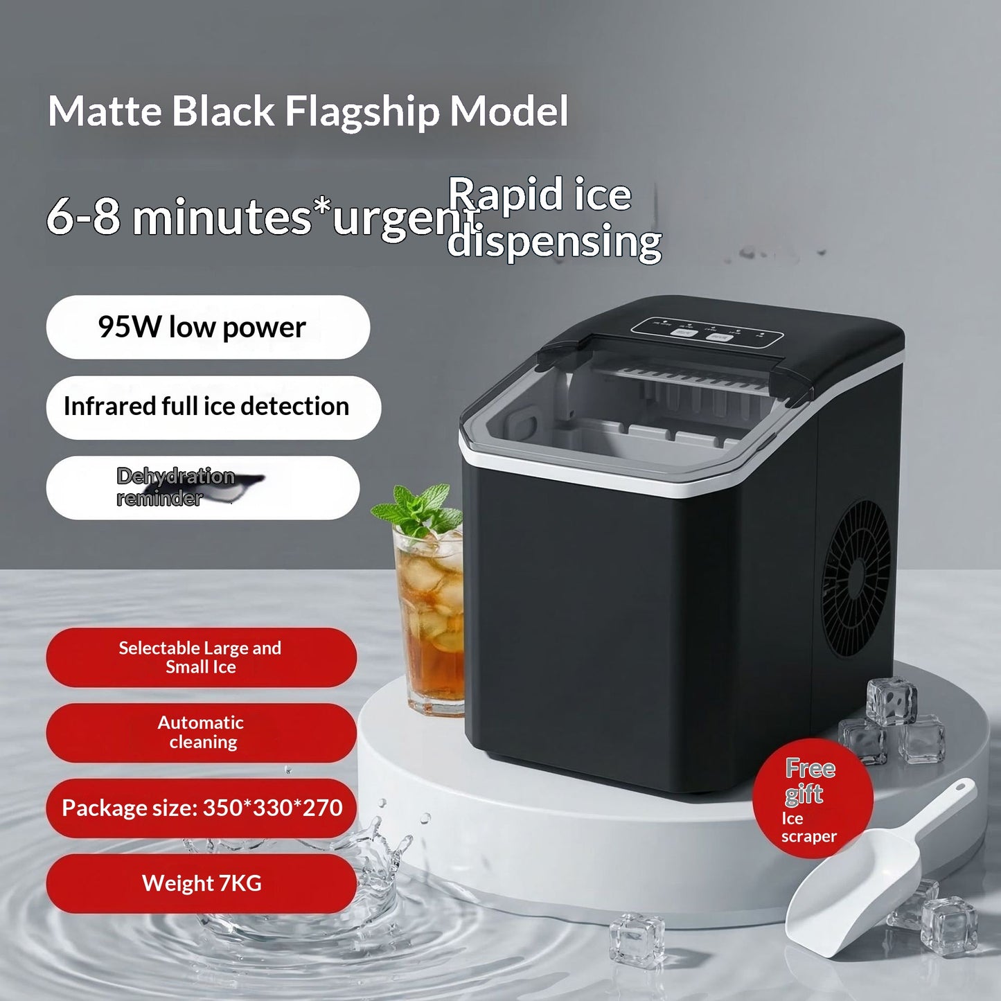 Ice Maker Mini For Home Dormitory