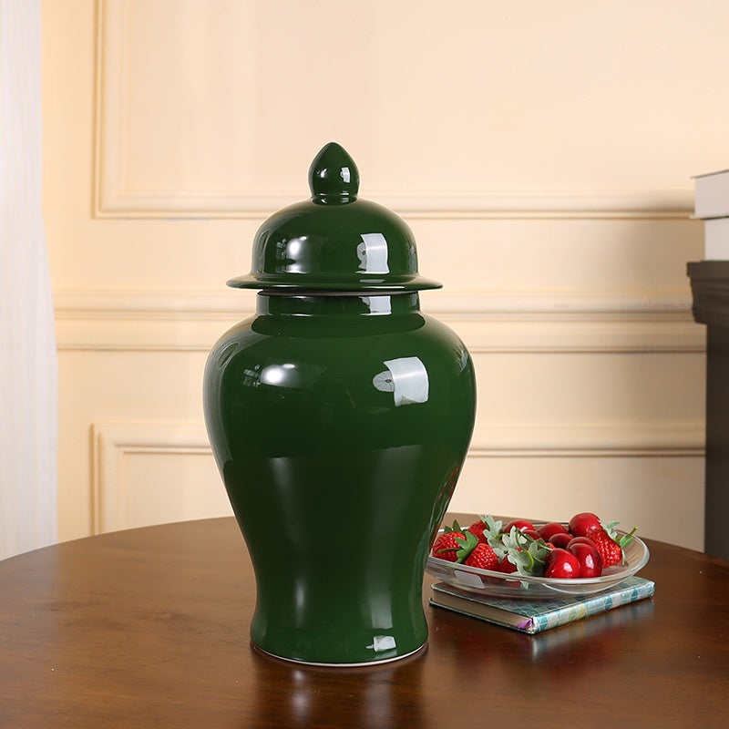 Ceramic Storage Jar Ornament For Model Homes And Tea Rooms