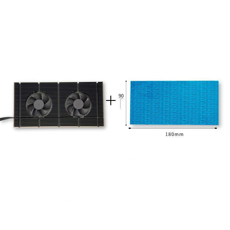Backplane Radiator Graphics Card Heater Cooling Fan