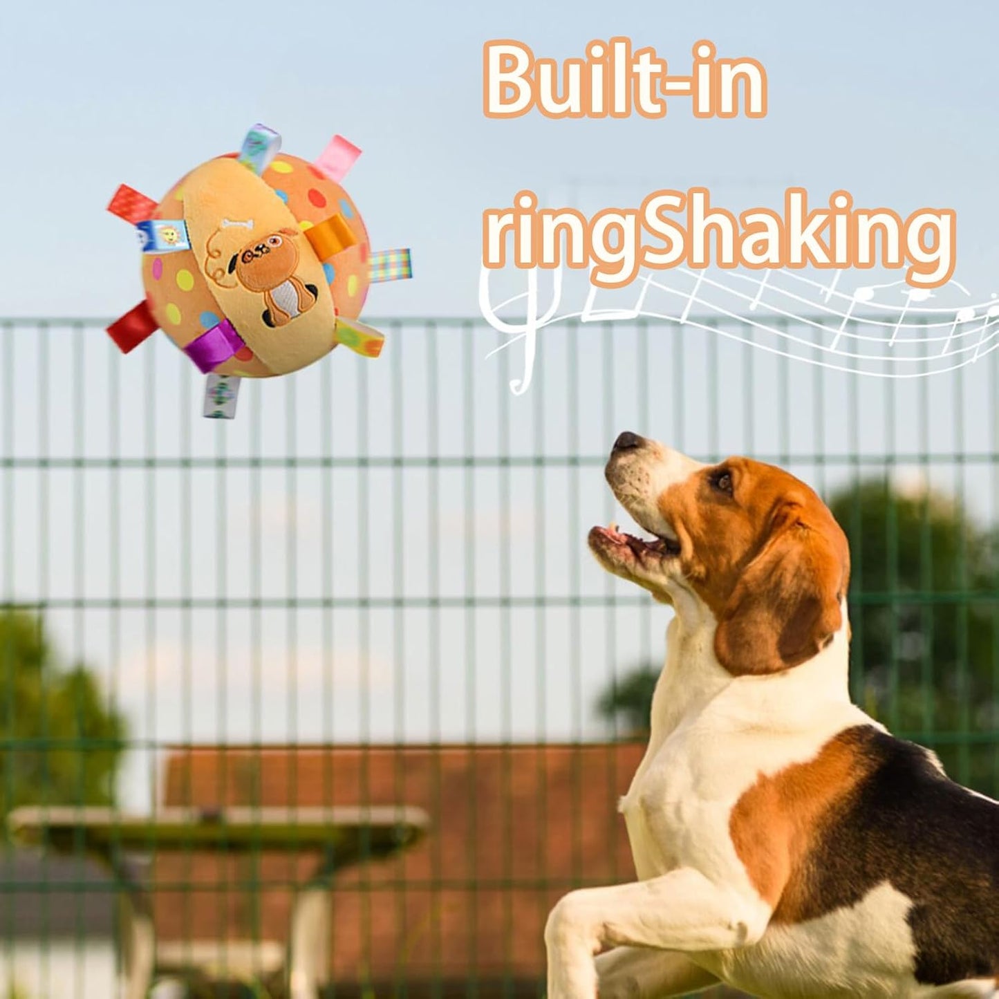 Built-in Chimes And Squeaky Balls For Dogs - Keep Your Pet Entertained And Active