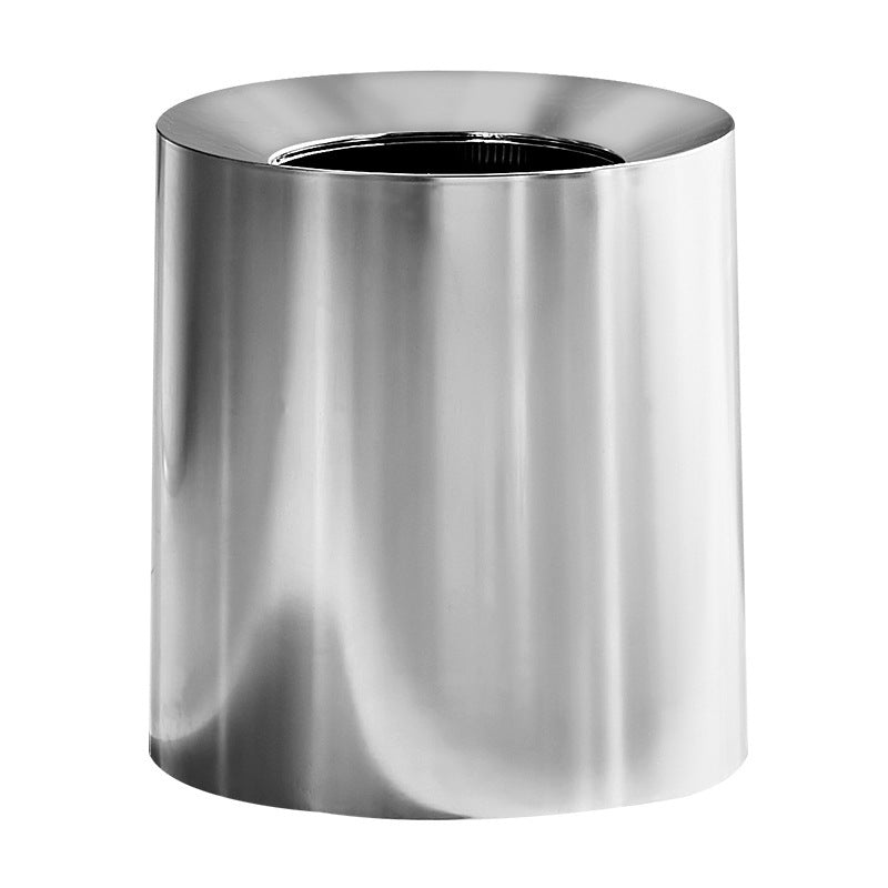 Household Office Double-layer Open-top Trash Can