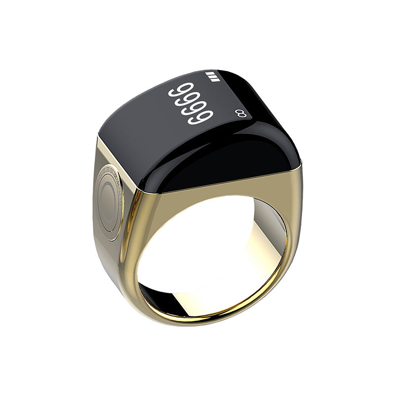 Smart Ring QB702 Made Of Zinc Alloy With Bluetooth Connectivity