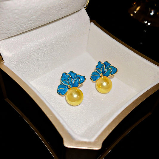 Niche Retro Earrings - Vintage Ins Style Light Luxury, Premium Elegant Studs, Wholesale Fashion Ear Jewelry For Women