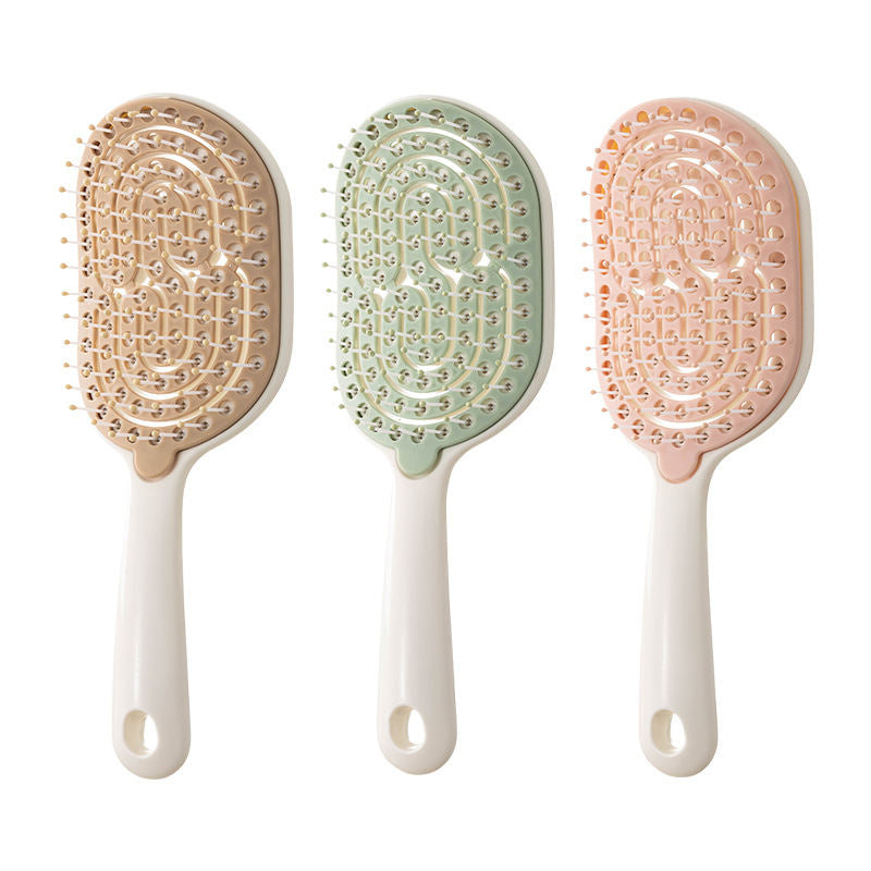 Womens Detachable Self-Cleaning Hair Comb