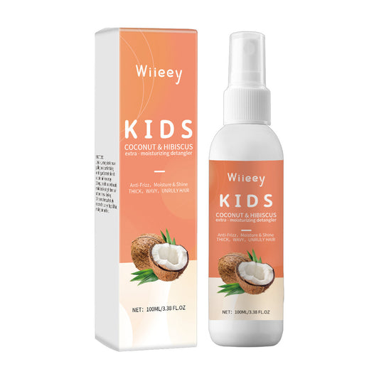 Children's Anti Knot Hair Care Spray Moisturizing And Soft