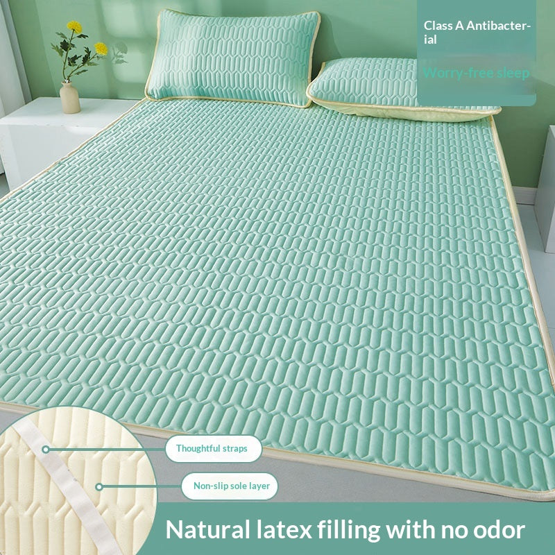 Summer Ice Silk Latex Cooling Mat Class A Baby Grade Three Piece Set