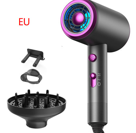 Hair Dryer With Negative Ions Offering Both Hot And Cool Air Settings