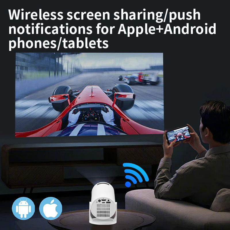 Projector Home Wireless Mobile Phone Projection Screen Power Bank Power Supply