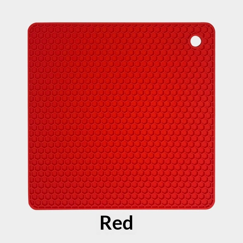 Insulated Silicone Honeycomb Mat Square Kitchen Placemat