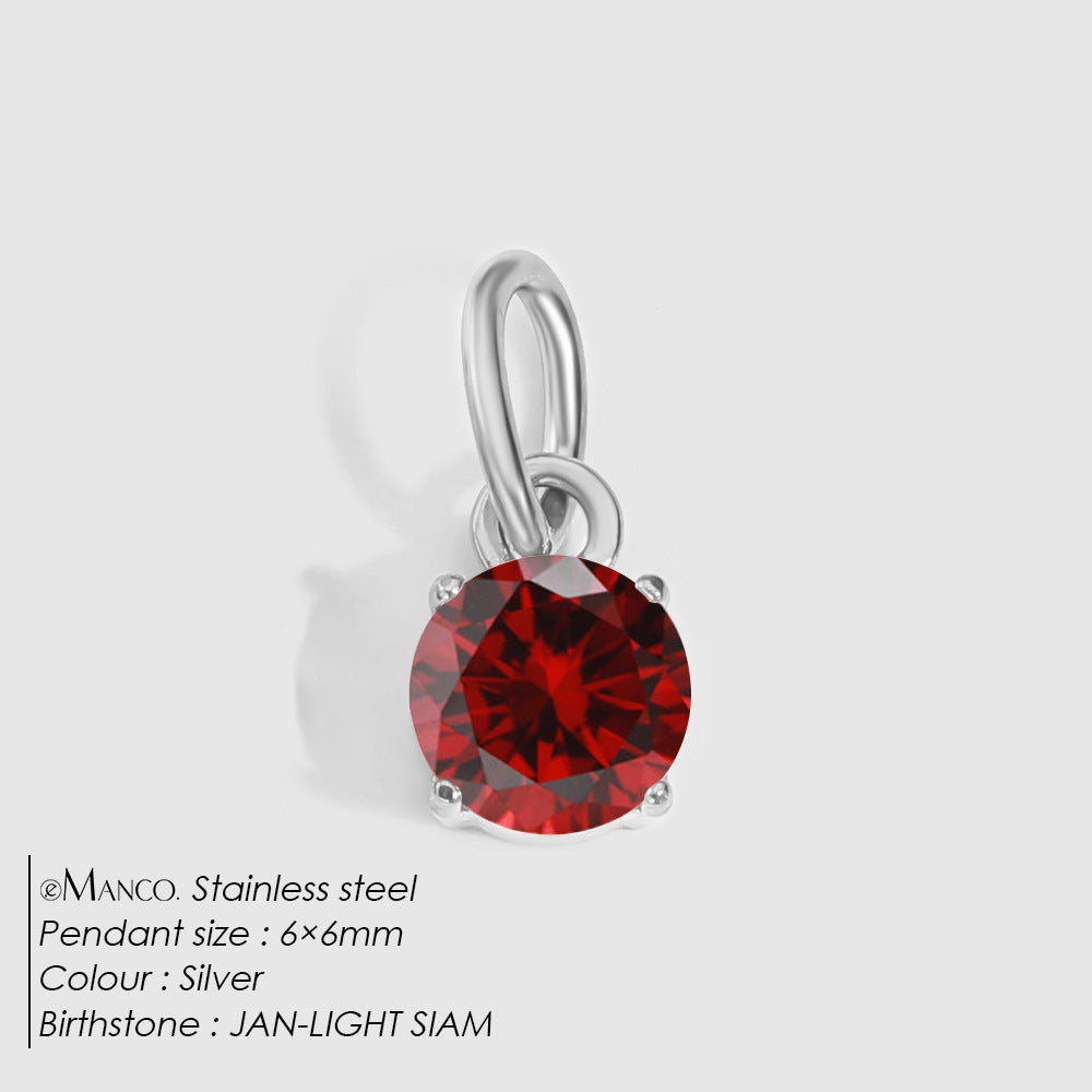 DIY Jewelry Accessories Stainless Steel Pendant Charms