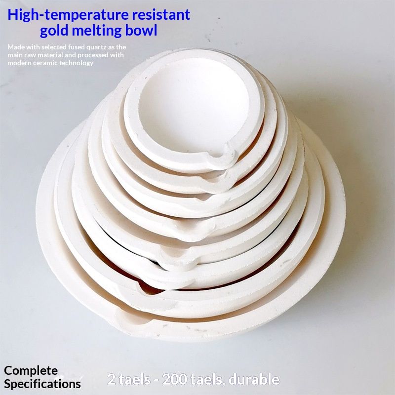 Molten Quartz Bowl Gold-beating Tool Jewelry Equipment