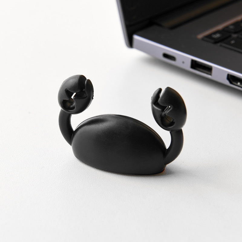 Cartoon Crab Cord Manager Mobile Phone Charging Cable