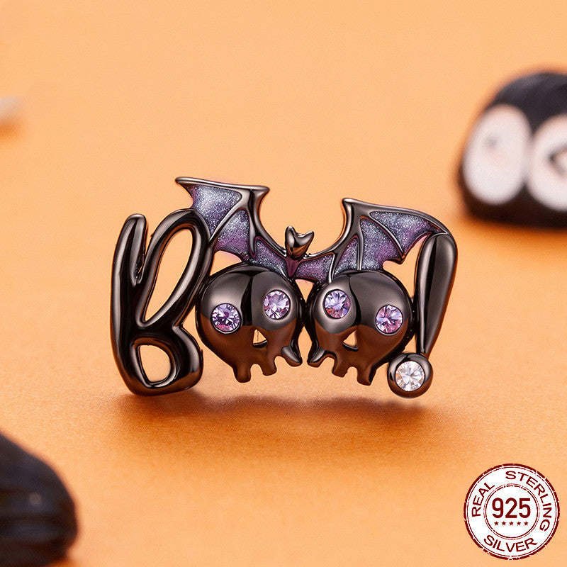 Original Halloween Dark Bat Bead Accessories Personality