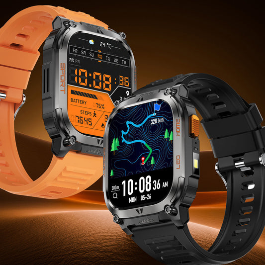 QX18 Smart Bracelet GPS Positioning Sports LED Health Monitoring